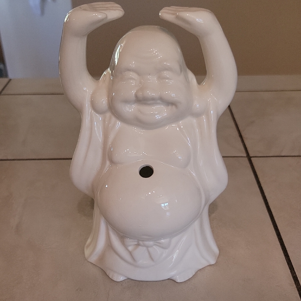 Vintage Benihana Of Tokyo Smiling Buddha Ceramic Drink Cup